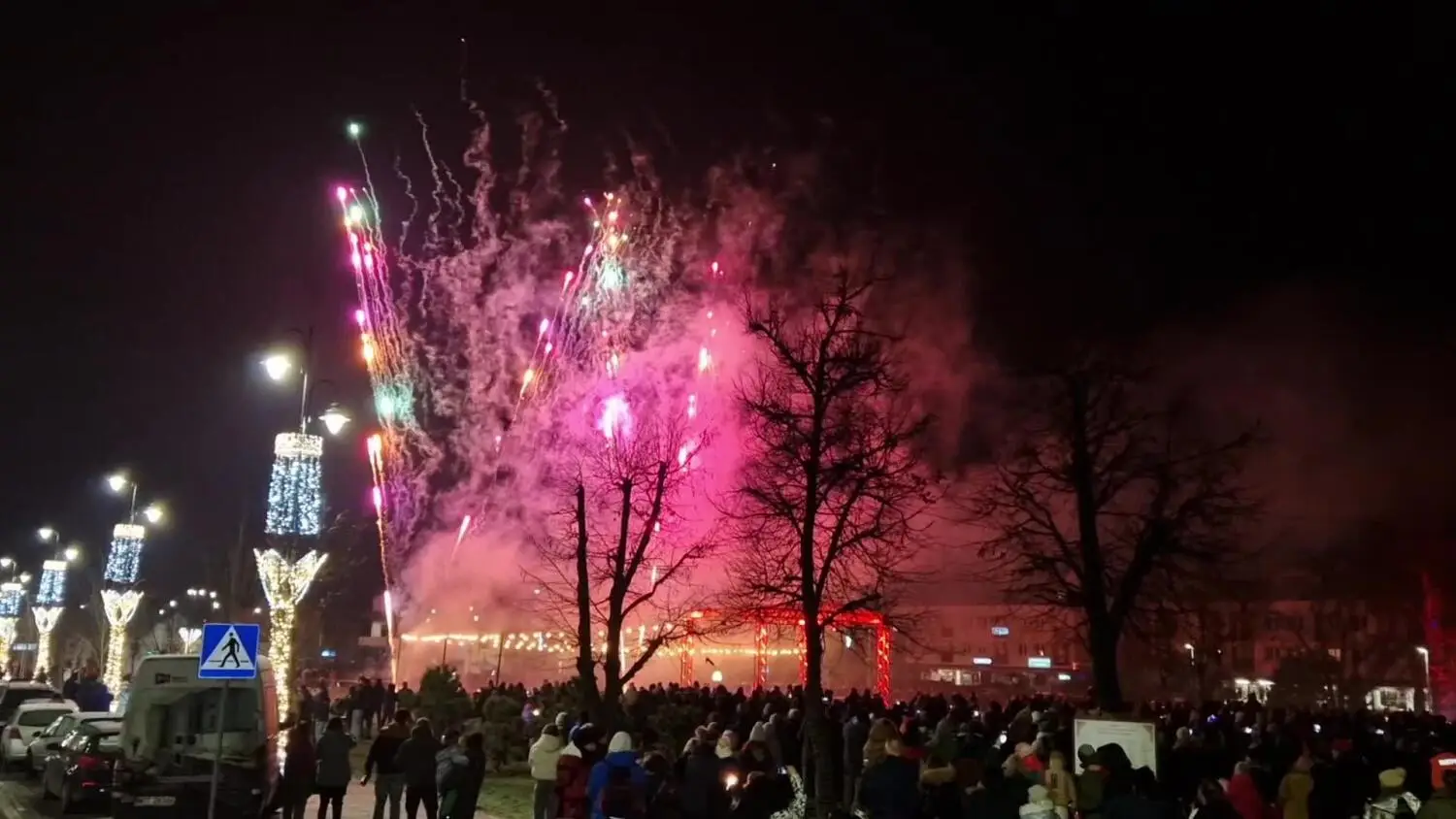 Tak Otwock przywitał Nowy Rok!